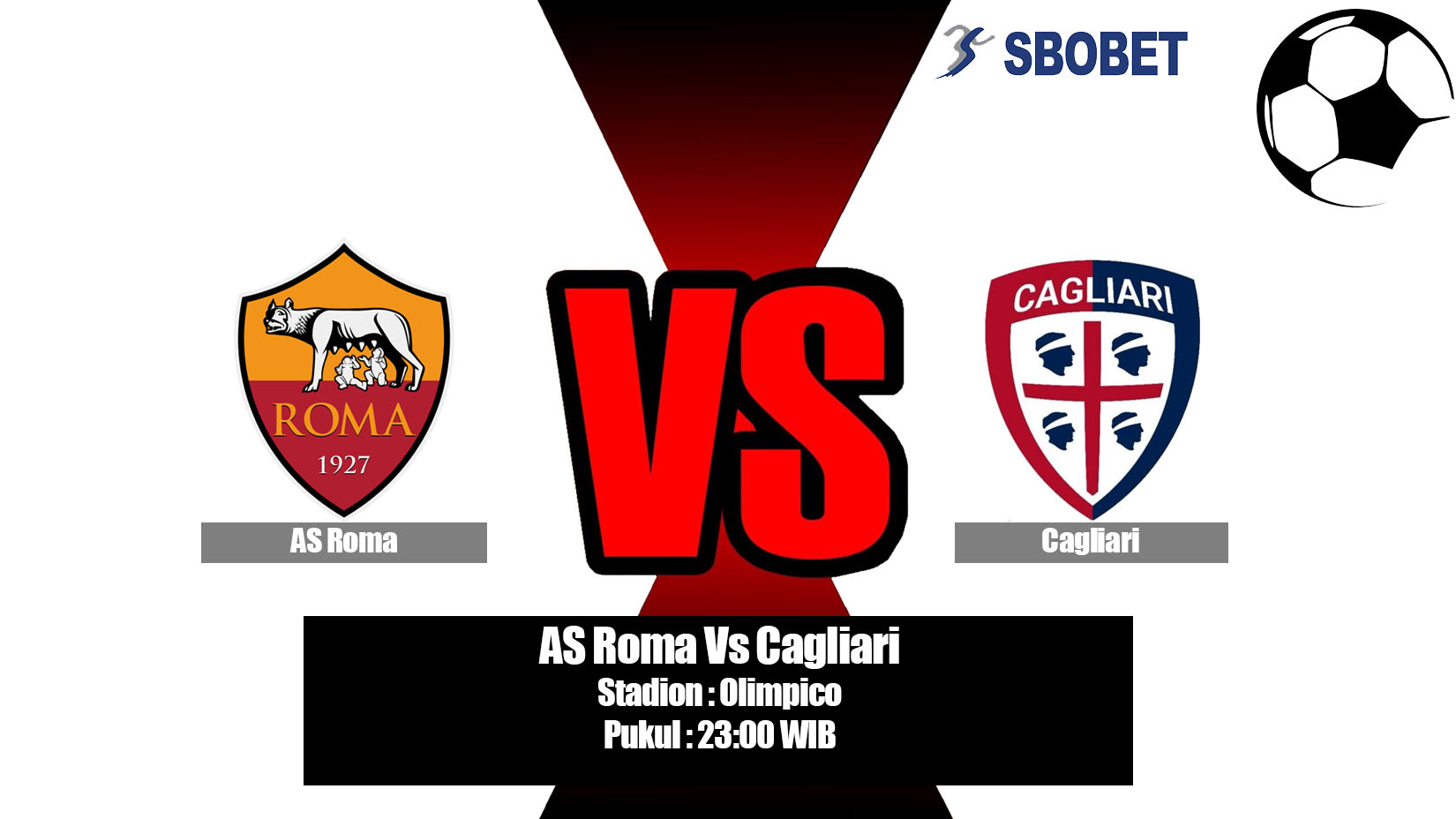 Prediksi Bola AS Roma Vs Cagliari 27 April 2019