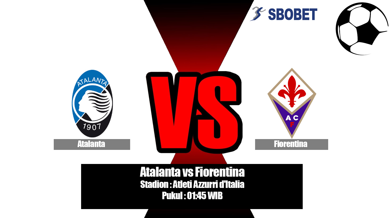Prediksi Bola Atalanta vs Fiorentina 26 April 2019