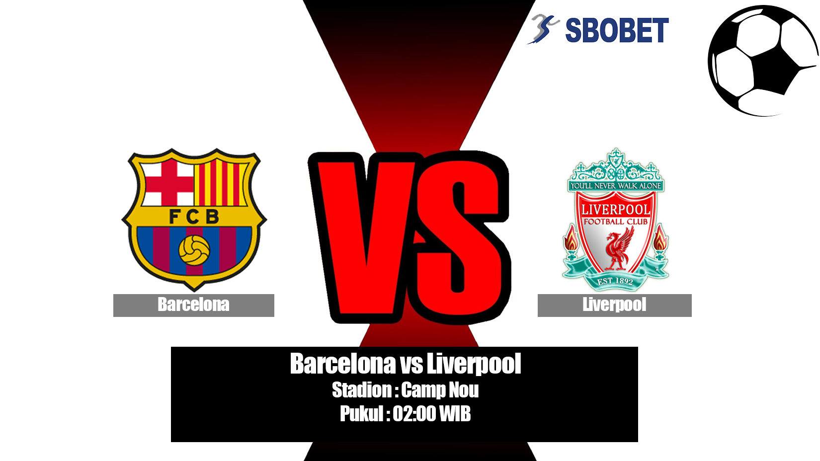 Prediksi Bola Barcelona vs Liverpool 2 Mei 2019