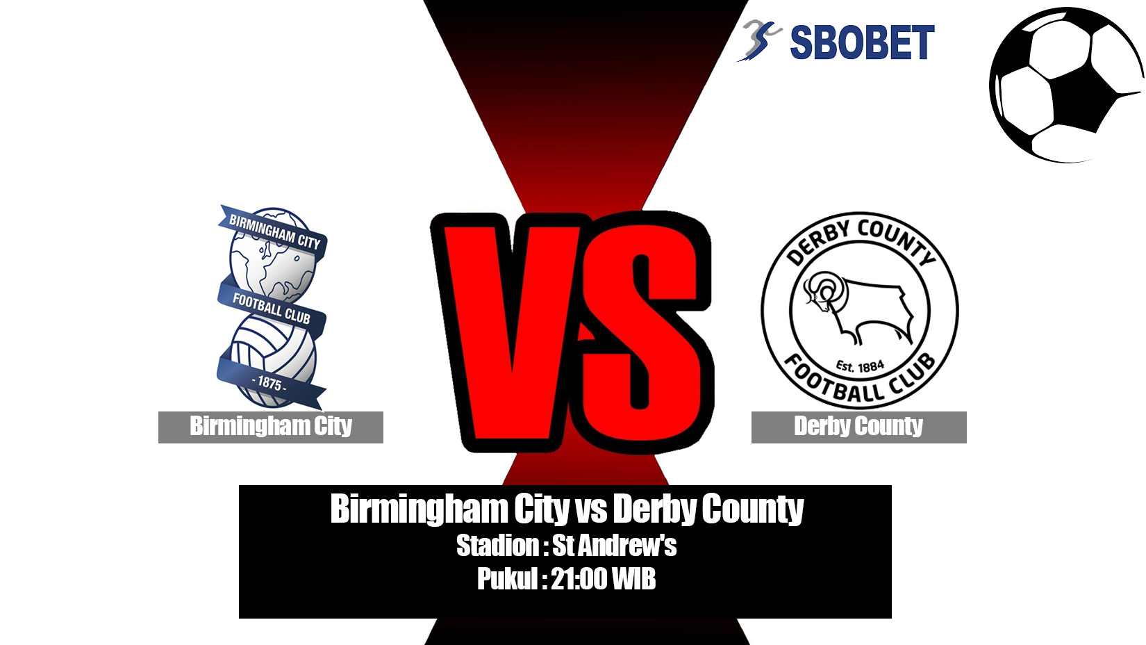 Prediksi Bola Birmingham City vs Derby County 19 April 2019