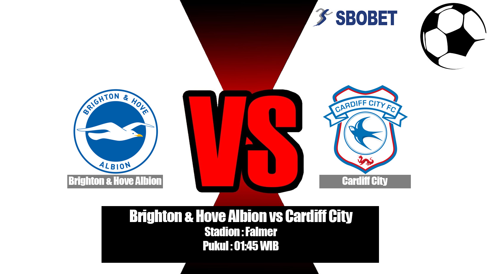 Prediksi Bola Brighton & Hove Albion vs Cardiff City 17 April 2019