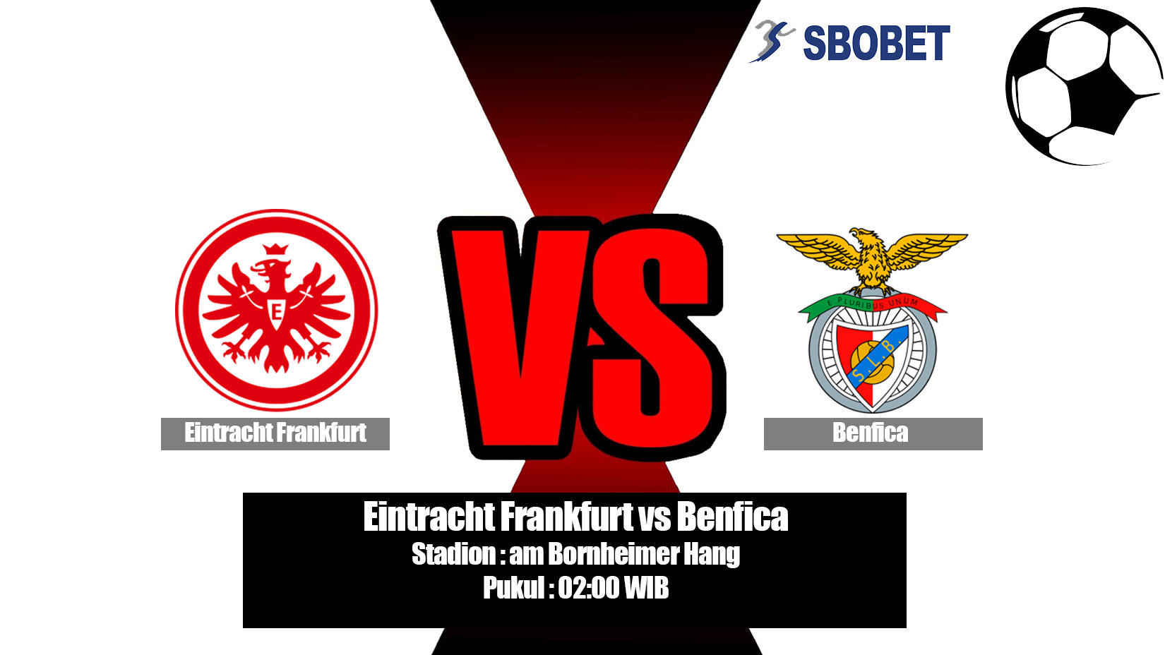 Prediksi Bola Eintracht Frankfurt vs Benfica 19 April 2019
