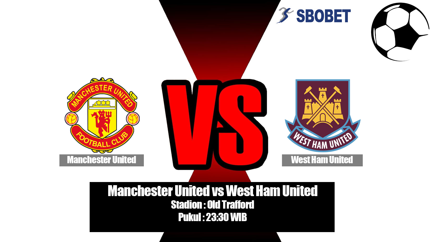 Prediksi Bola Manchester United vs West Ham United 13 April 2019