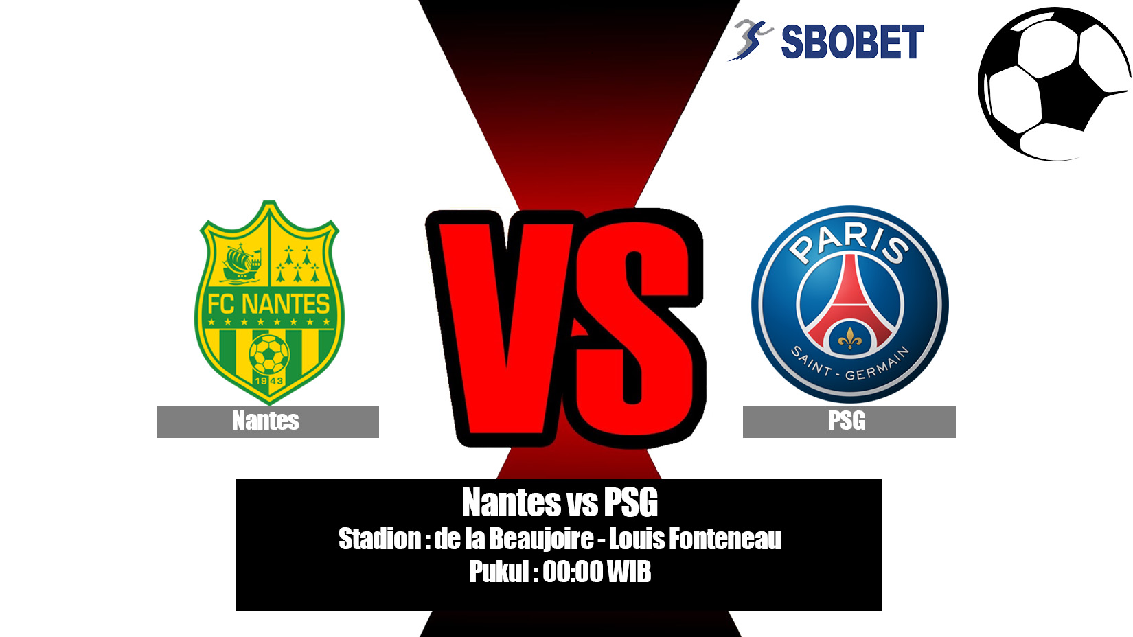 Prediksi Bola Nantes vs PSG 18 April 2019