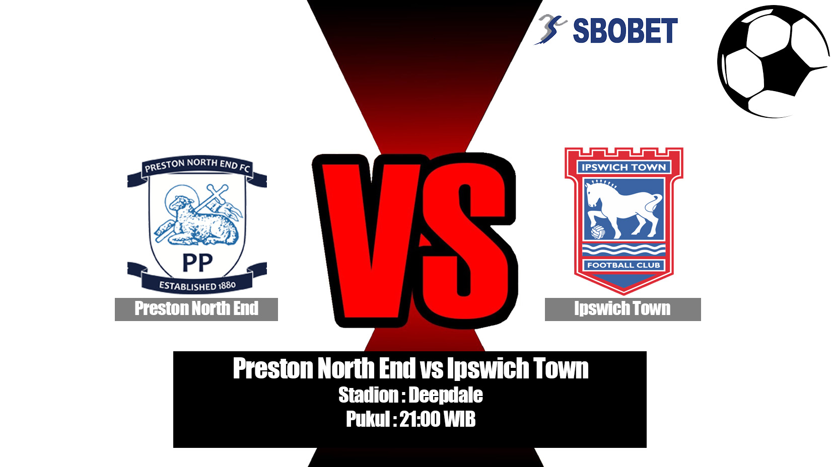 Prediksi Bola Preston North End vs Ipswich Town 19 April 2019
