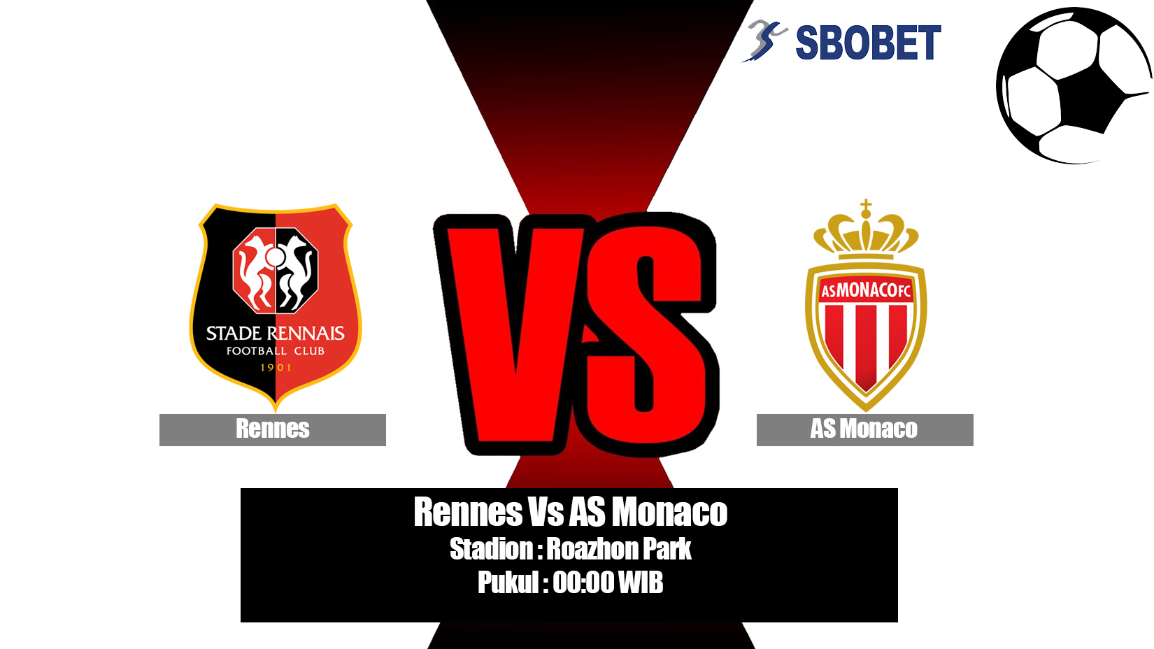 Prediksi Bola Rennes Vs AS Monaco 2 Mei 2019