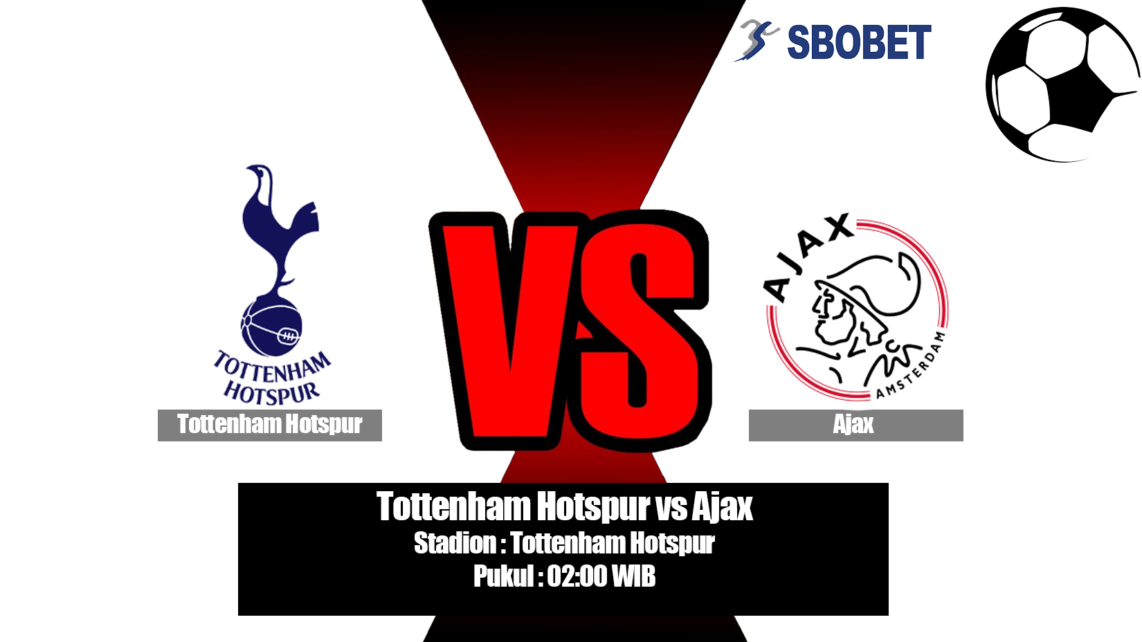 Prediksi Bola Tottenham Hotspur vs Ajax 1 Mei 2019