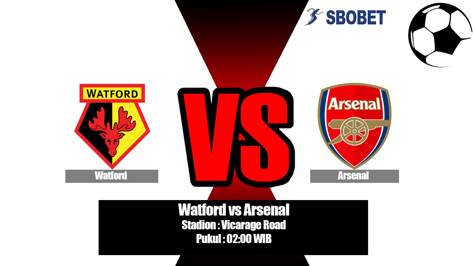 Prediksi Bola Watford vs Arsenal 16 April 2019