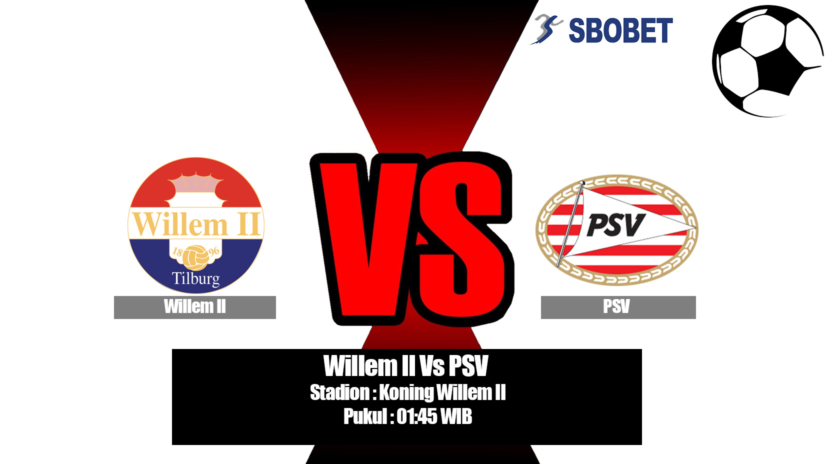 Prediksi Bola Willem II Vs PSV 26 April 2019