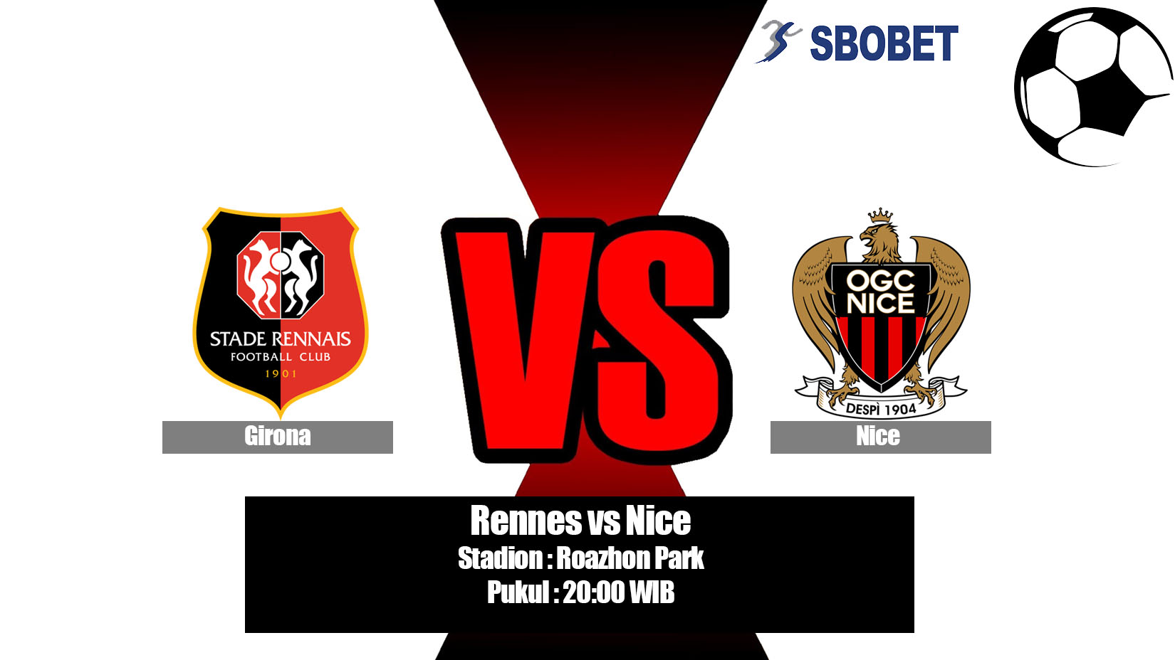 Prediksi Rennes vs Nice 14 April 2019