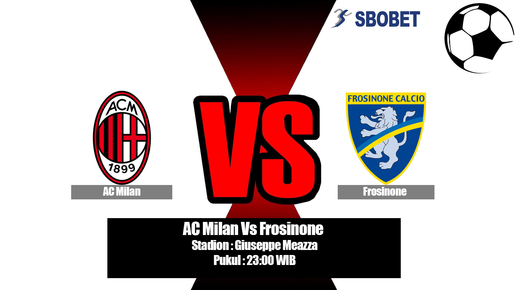 Prediksi Bola AC Milan Vs Frosinone 19 Mei 20