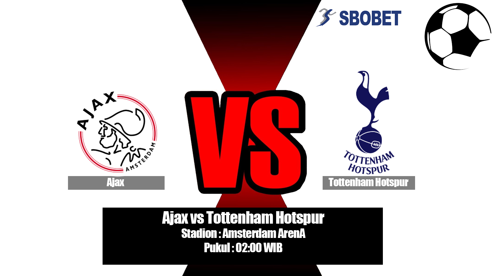 Prediksi Bola Ajax vs Tottenham Hotspur 9 Mei 2019