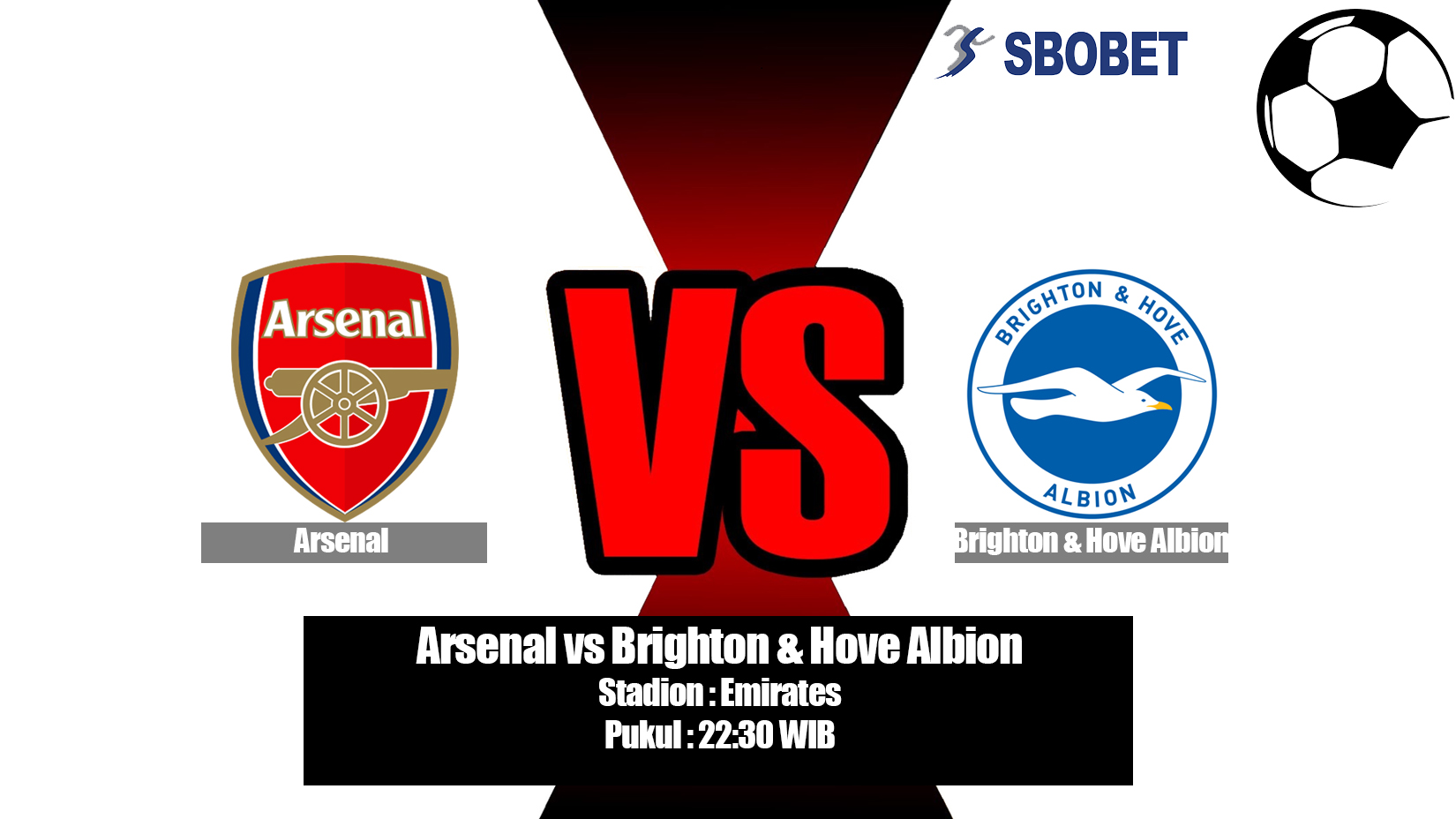 Prediksi Bola Arsenal vs Brighton & Hove Albion 5 Mei 2019