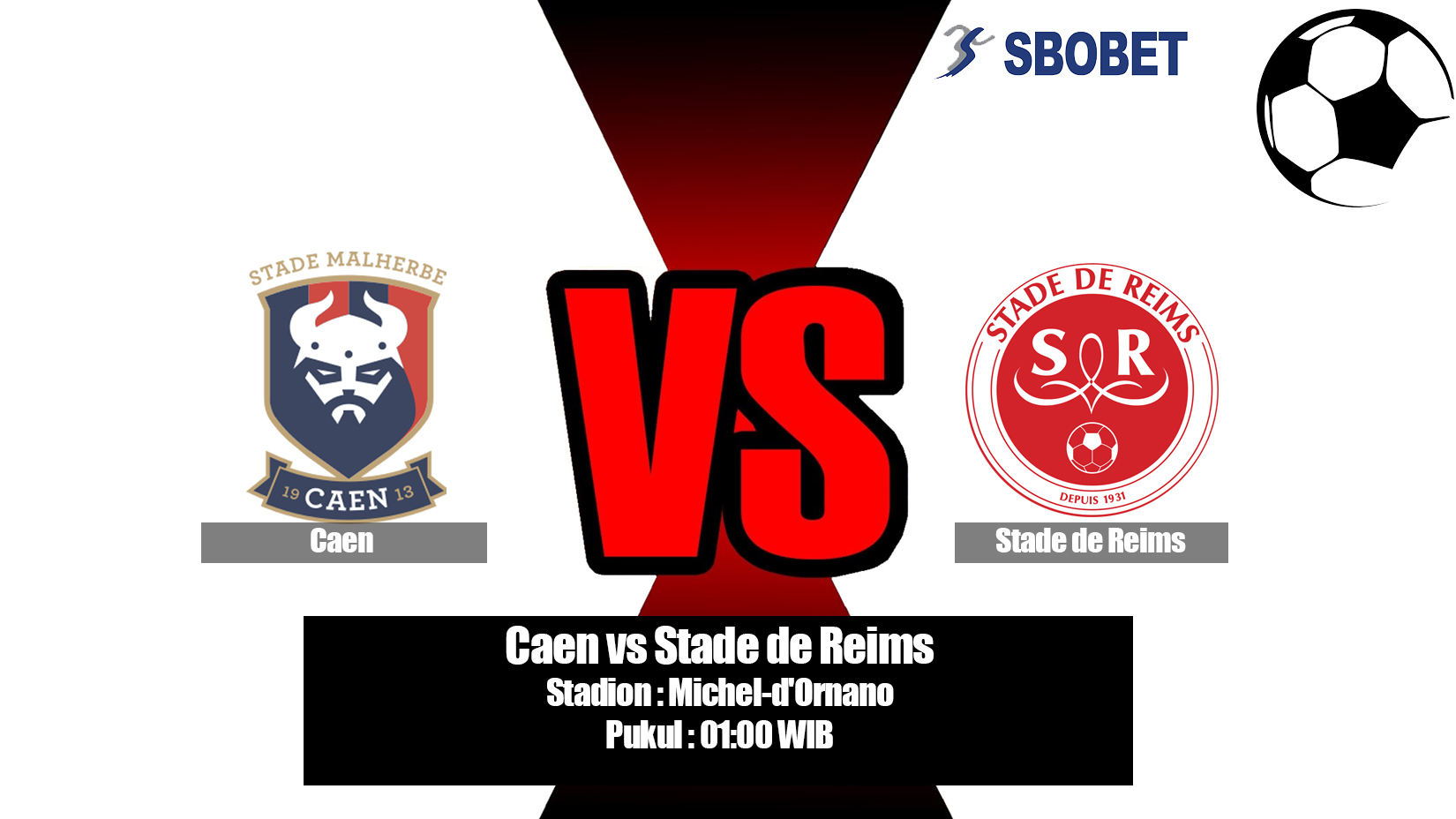 Prediksi Bola Caen vs Stade de Reims 12 Mei 2019