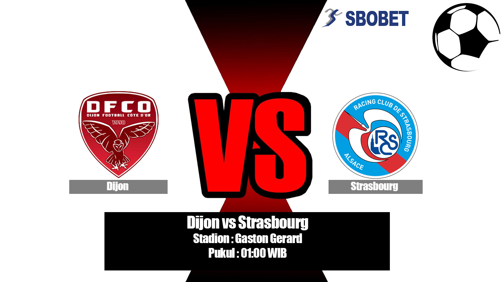 Prediksi Bola Dijon vs Strasbourg 12 Mei 2019