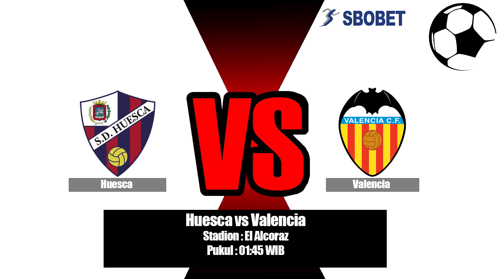 Prediksi Bola Huesca vs Valencia 6 Mei 2019