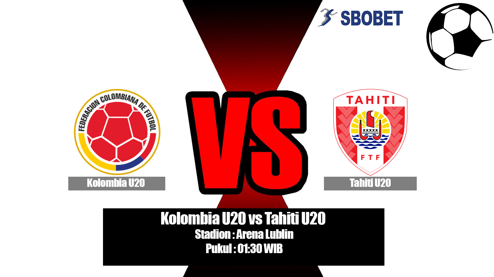 Prediksi Bola Kolombia U20 vs Tahiti U20 30 Mei 2019