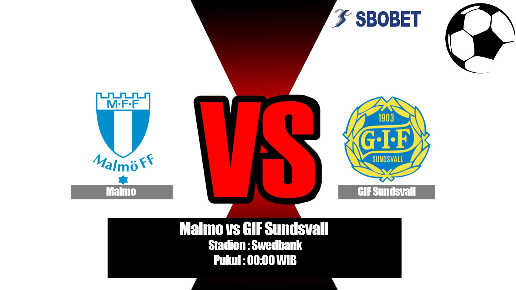 Prediksi Bola Malmo vs GIF Sundsvall 29 Mei 2019