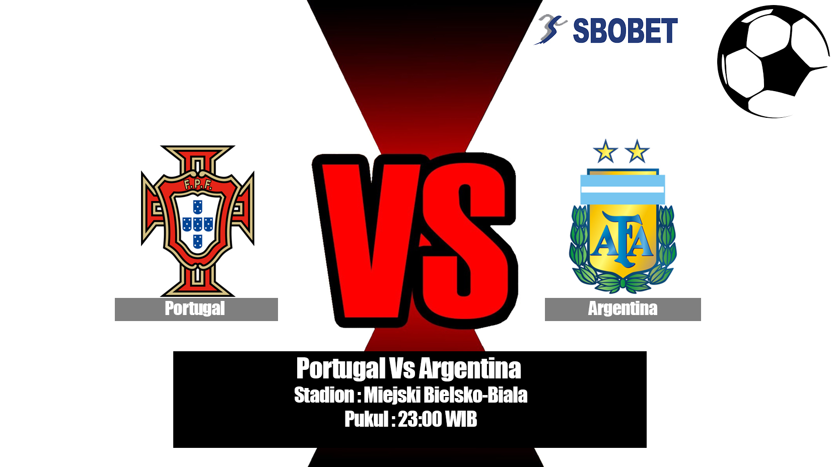 Prediksi Bola Portugal Vs Argentina 28 Mei 2019