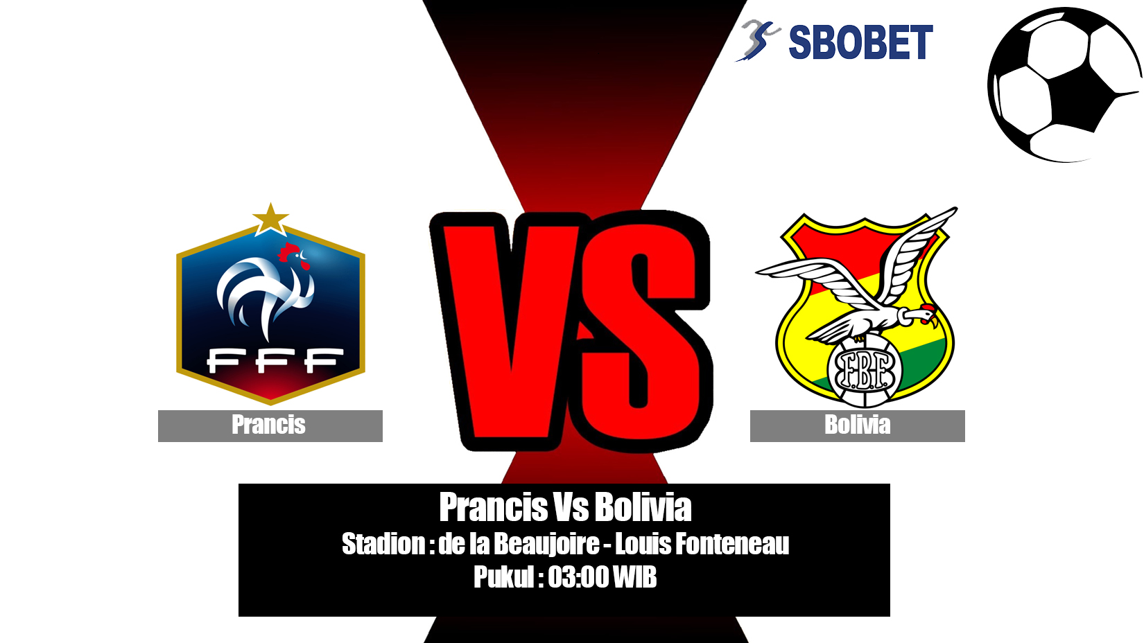 Prediksi Bola Prancis Vs Bolivia 3 Juni 2019