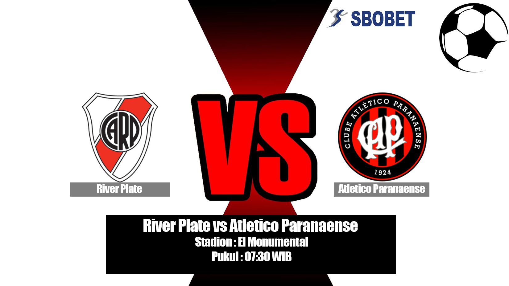 Prediksi Bola River Plate vs Atletico Paranaense 31 Mei 2019