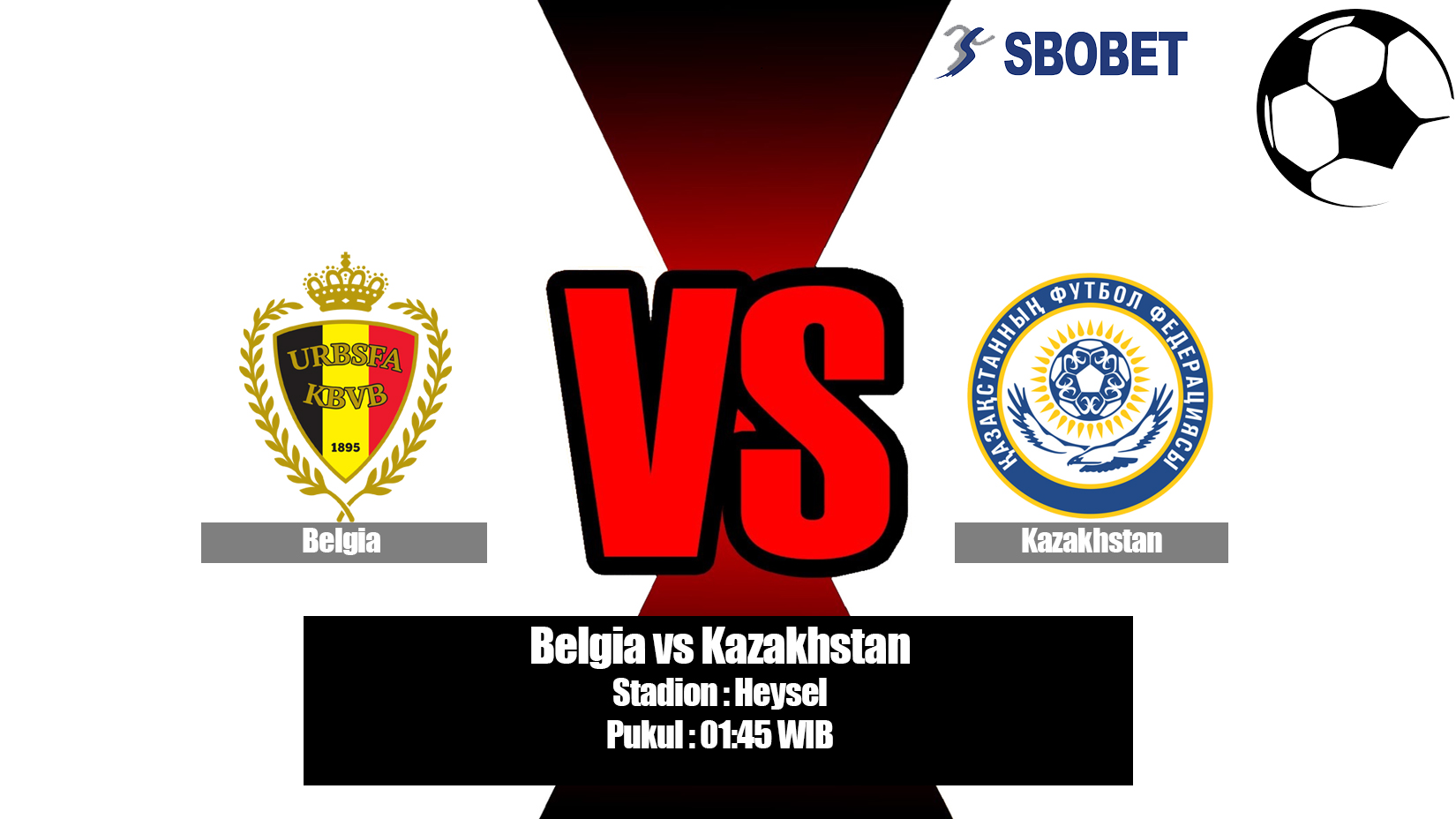 Prediksi Bola Belgia vs Kazakhstan 9 Juni 2019