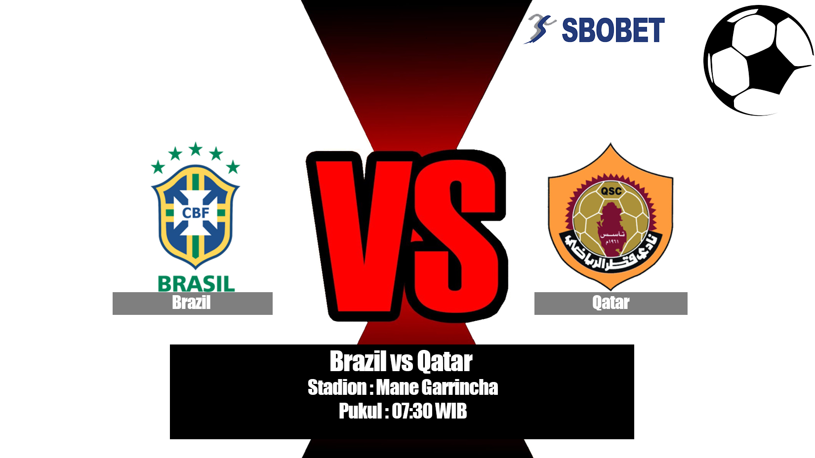 Prediksi Bola Brazil vs Qatar 6 Juni 2019