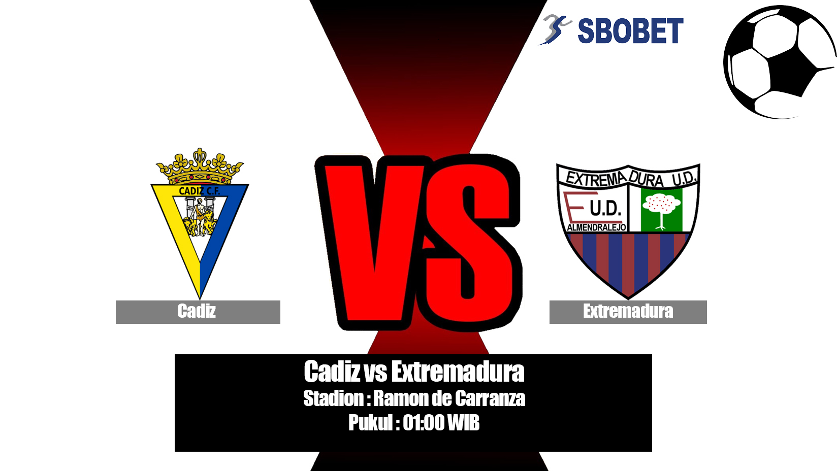 Prediksi Bola Cadiz vs Extremadura 3 Juni 2019