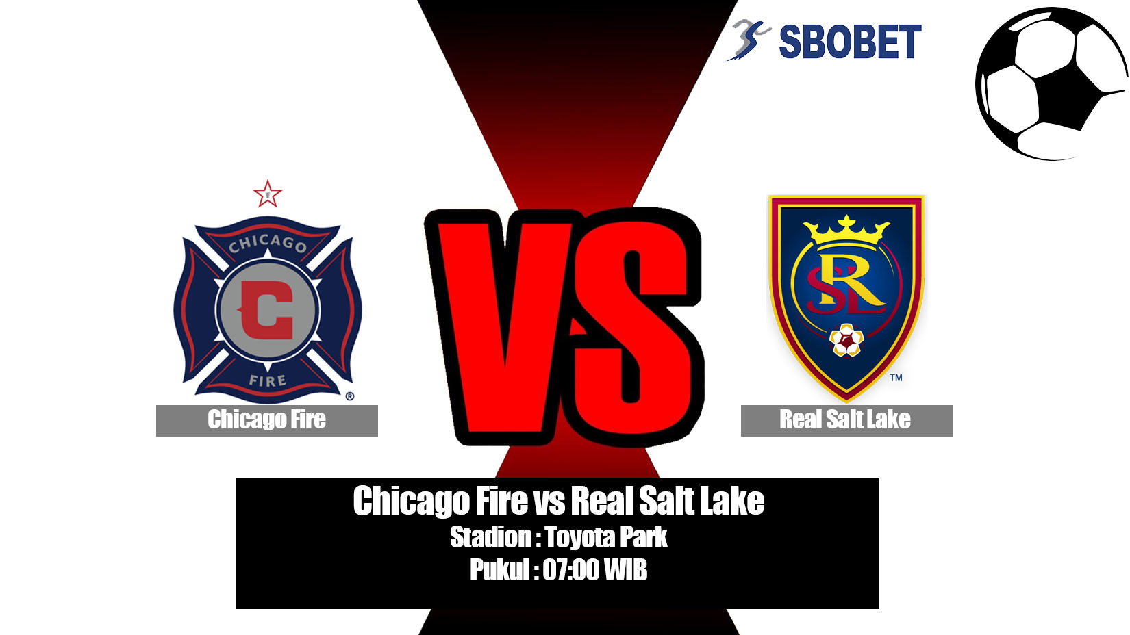 Prediksi Bola Chicago Fire vs Real Salt Lake 23 Juni 2019