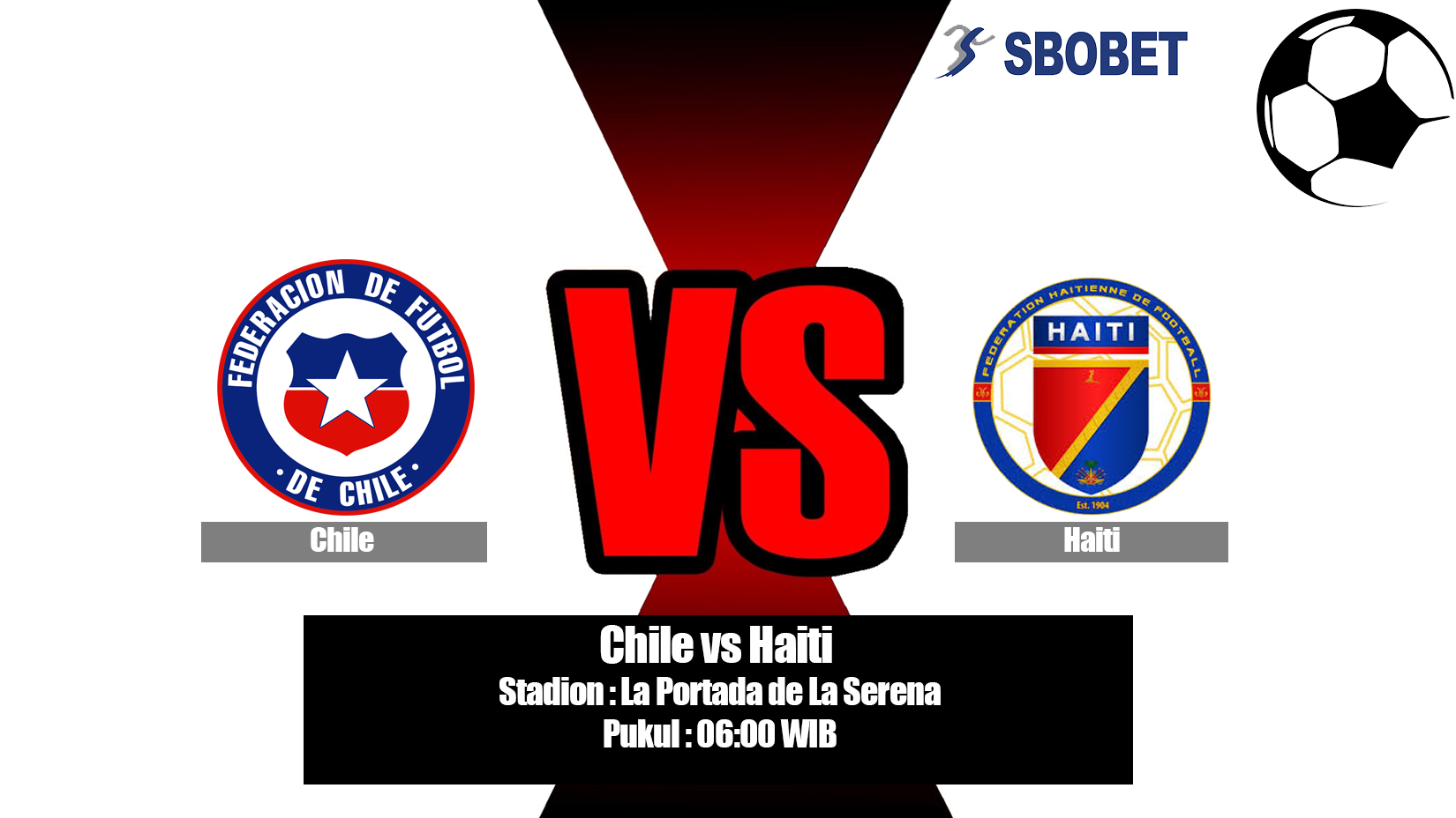 Prediksi Bola Chile vs Haiti 6 Juni 2019