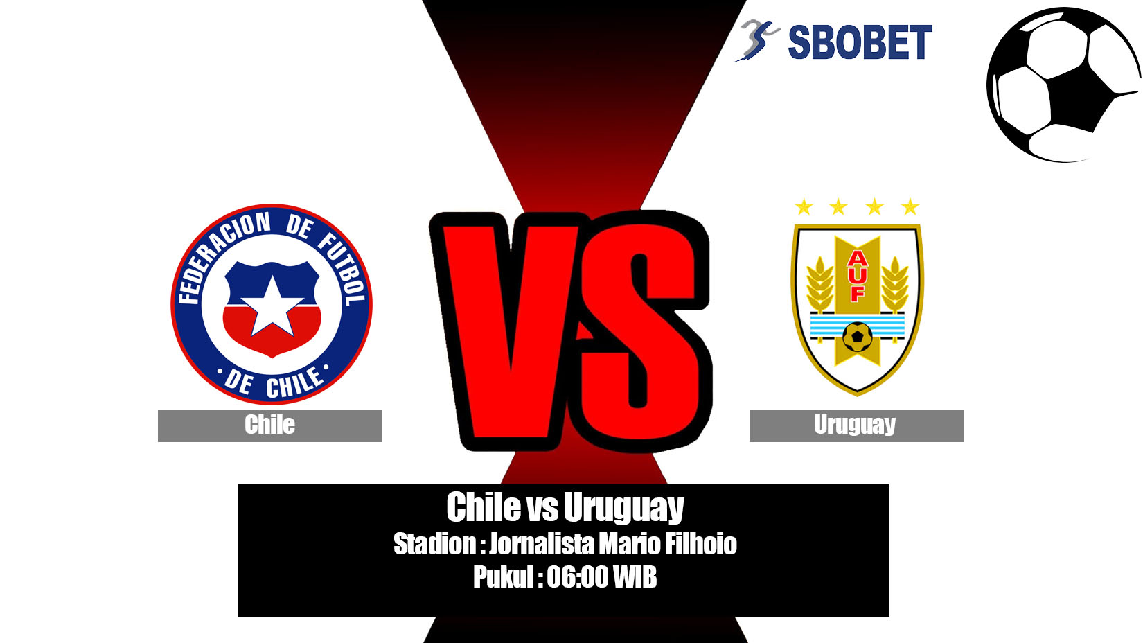 Prediksi Bola Chile vs Uruguay 25 Juni 2019