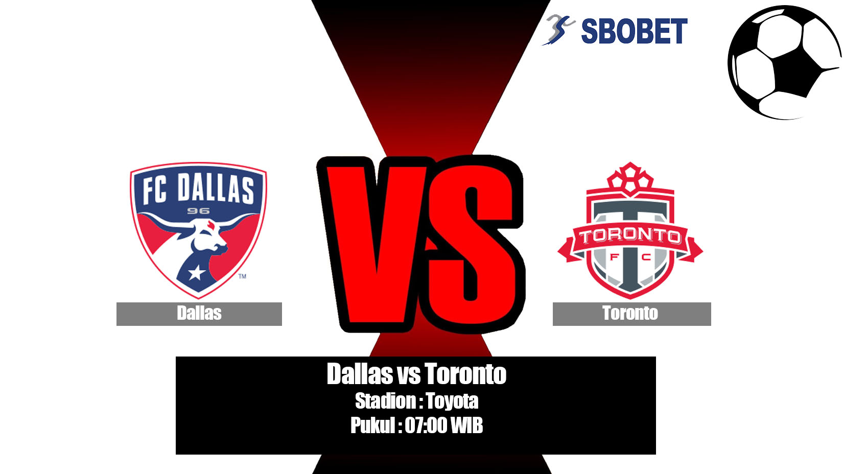 Prediksi Bola Dallas vs Toronto 23 Juni 2019