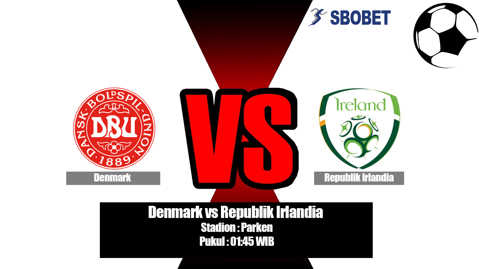 Prediksi Bola Denmark vs Republik Irlandia 8 Juni 2019