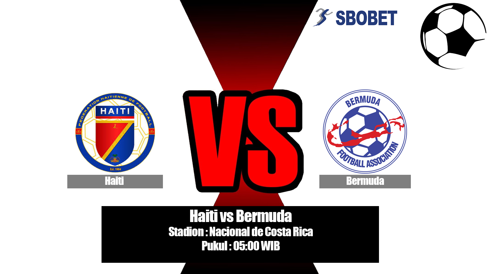 Prediksi Bola Haiti vs Bermuda 17 Juni 2019