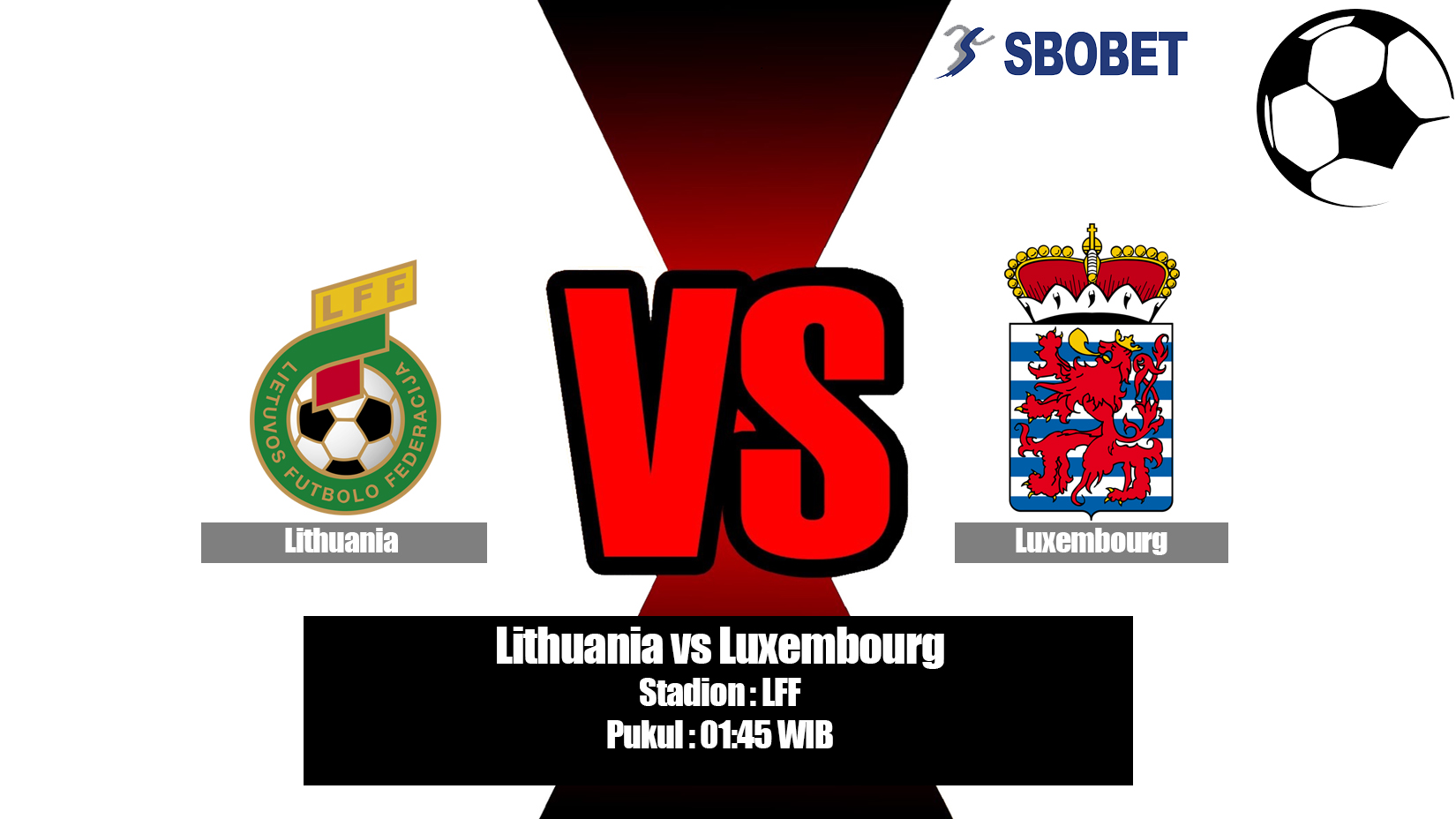 Prediksi Bola Lithuania vs Luxembourg 8 Juni 2019