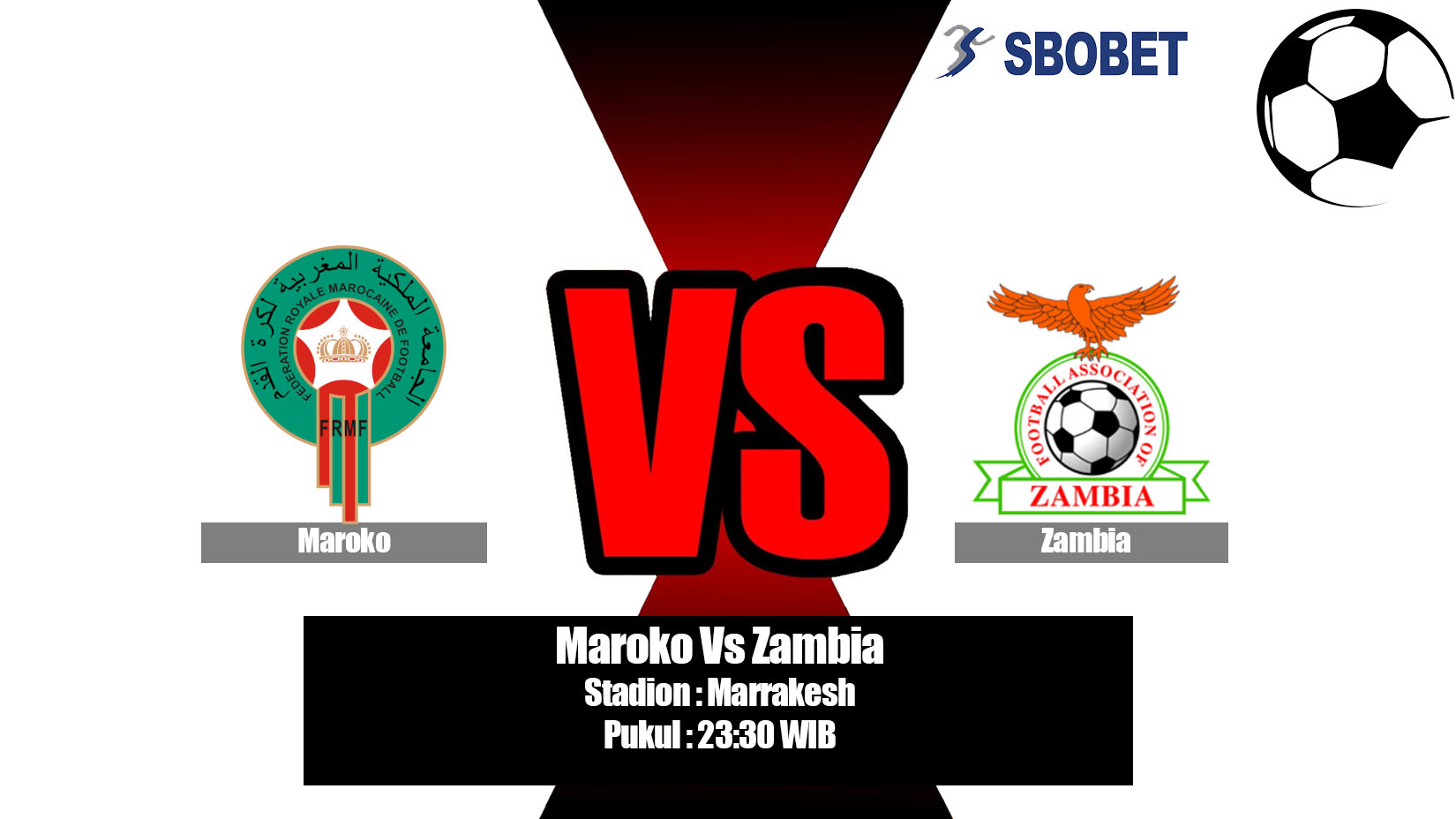 Prediksi Bola Maroko Vs Zambia 17 Juni 2019