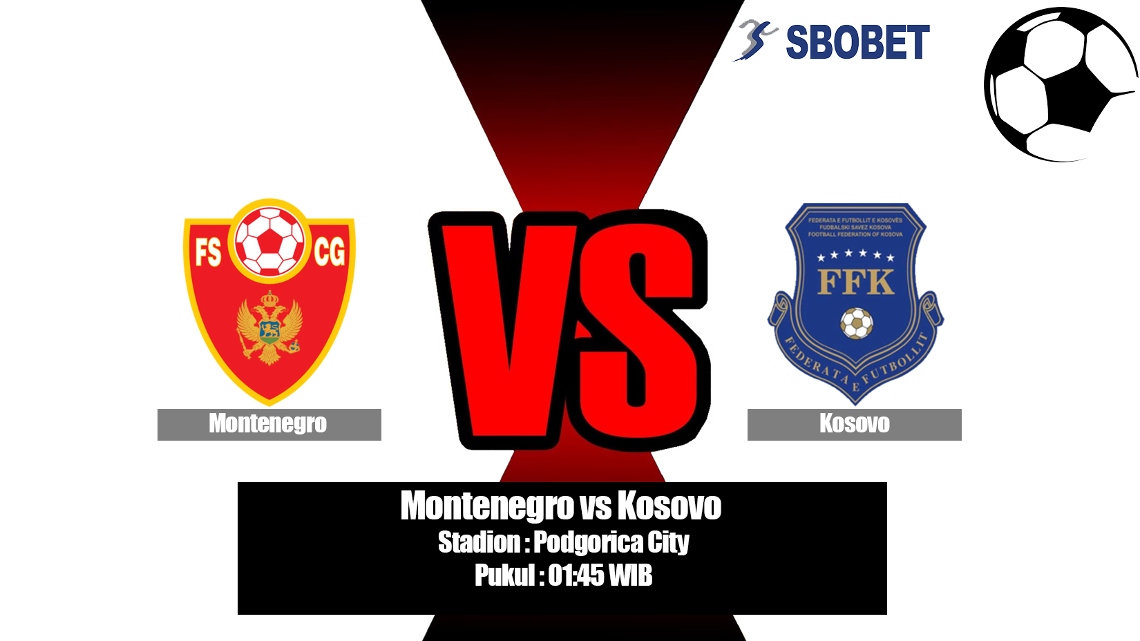 Prediksi Bola Montenegro vs Kosovo 8 Juni 2019