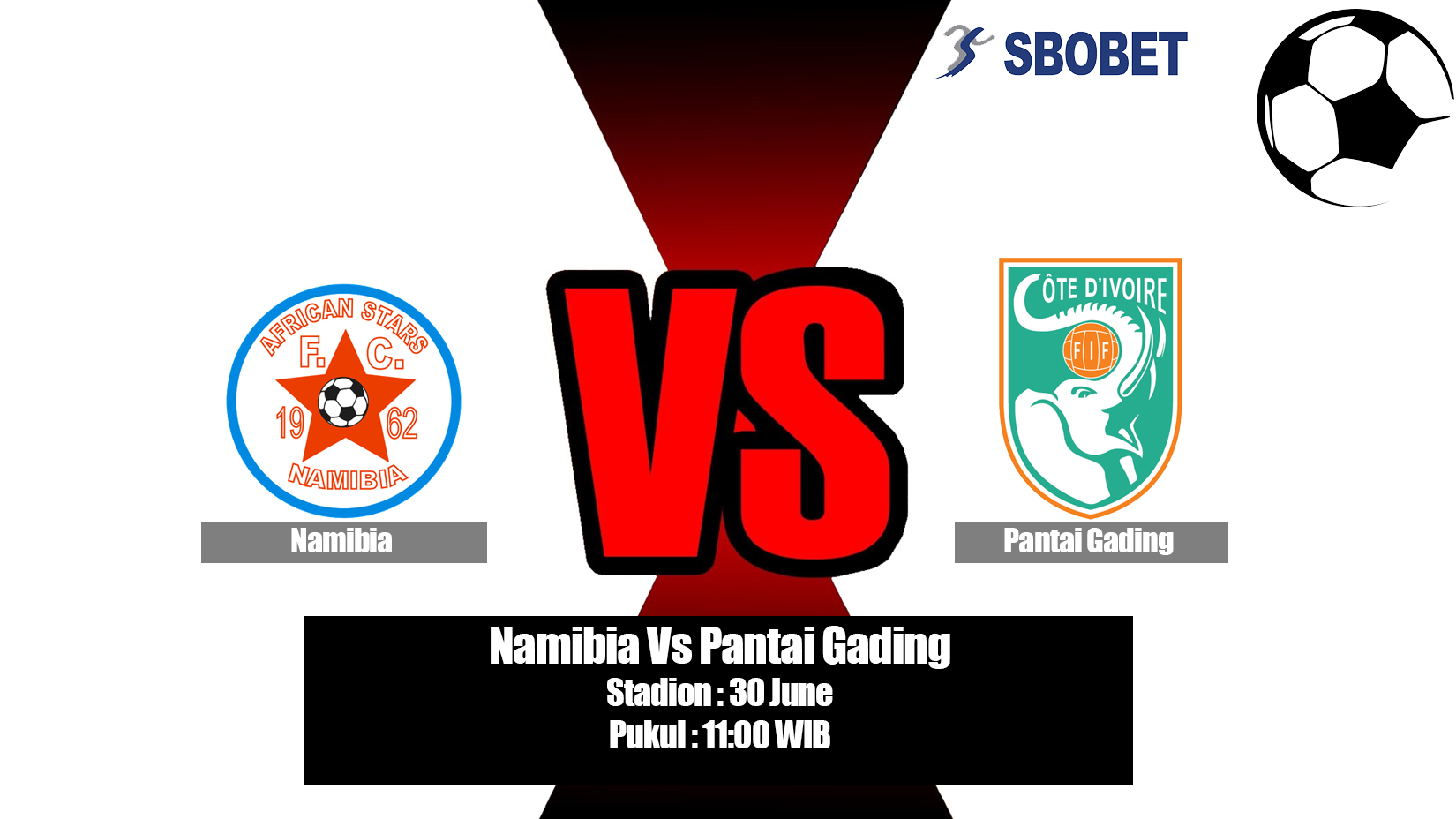 Prediksi Bola Namibia Vs Pantai Gading 1 Juli 2019
