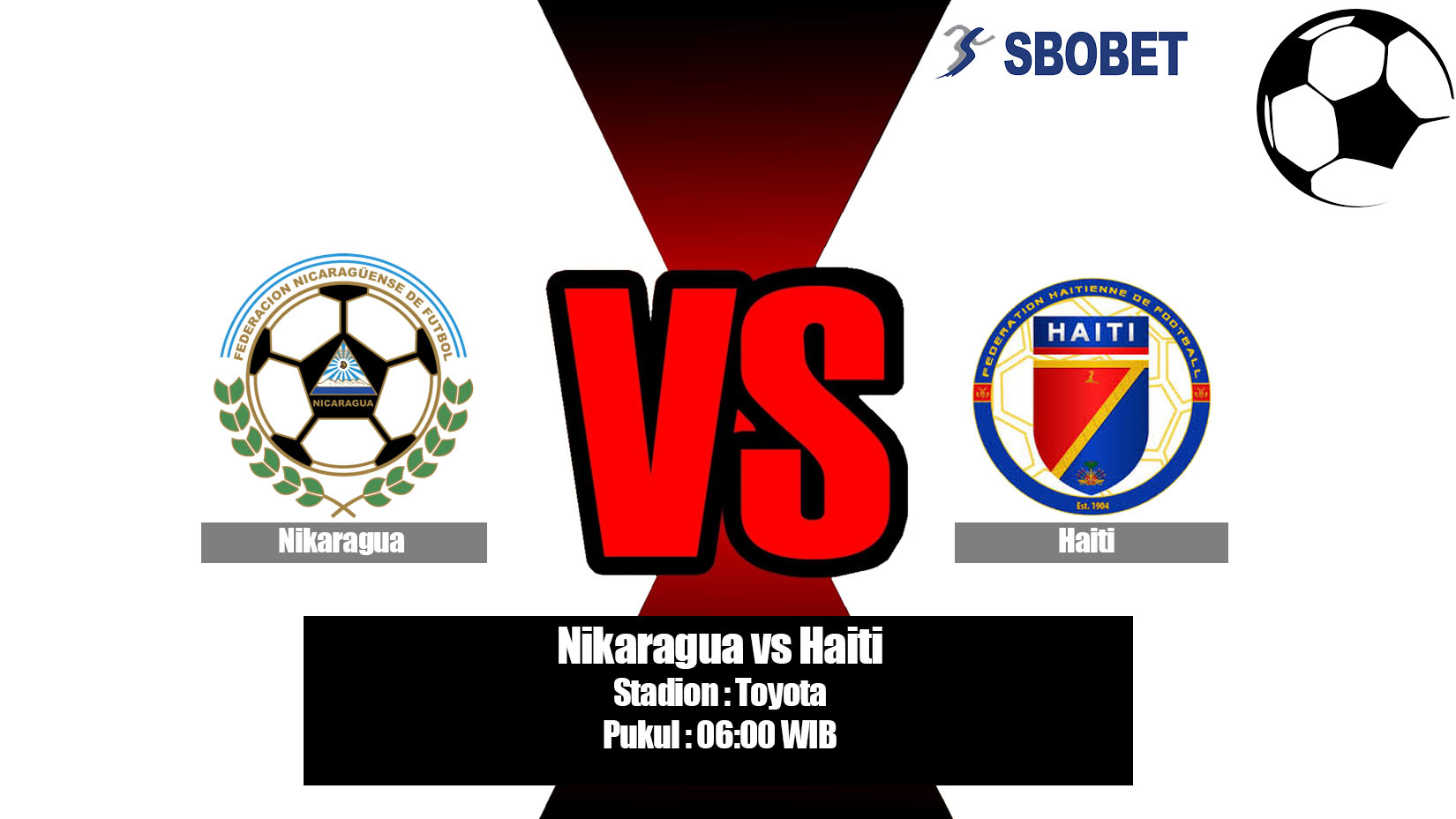 Prediksi Bola Nikaragua vs Haiti 21 Juni 2019