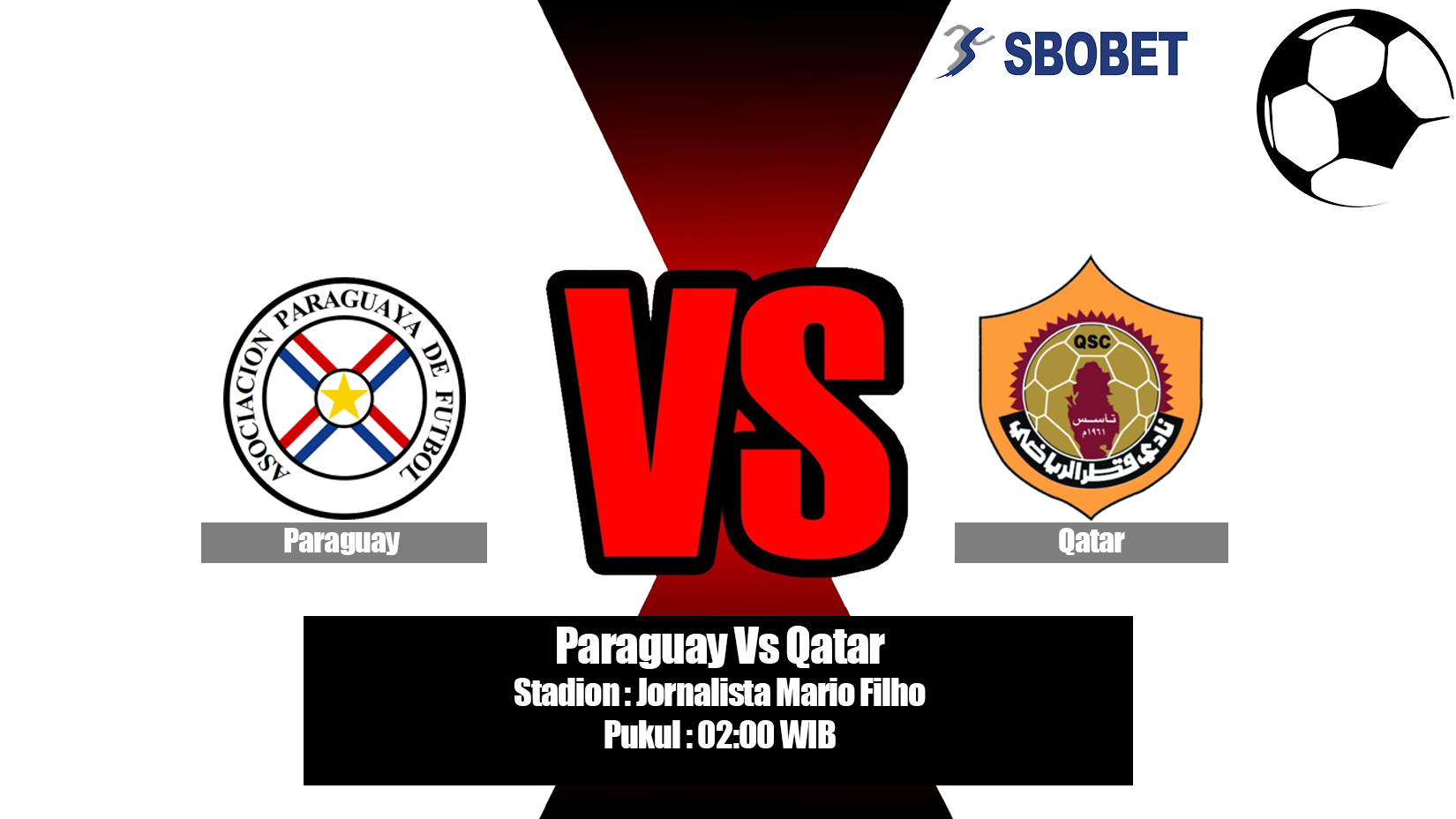 Prediksi Bola Paraguay Vs Qatar 17 Juni 2019