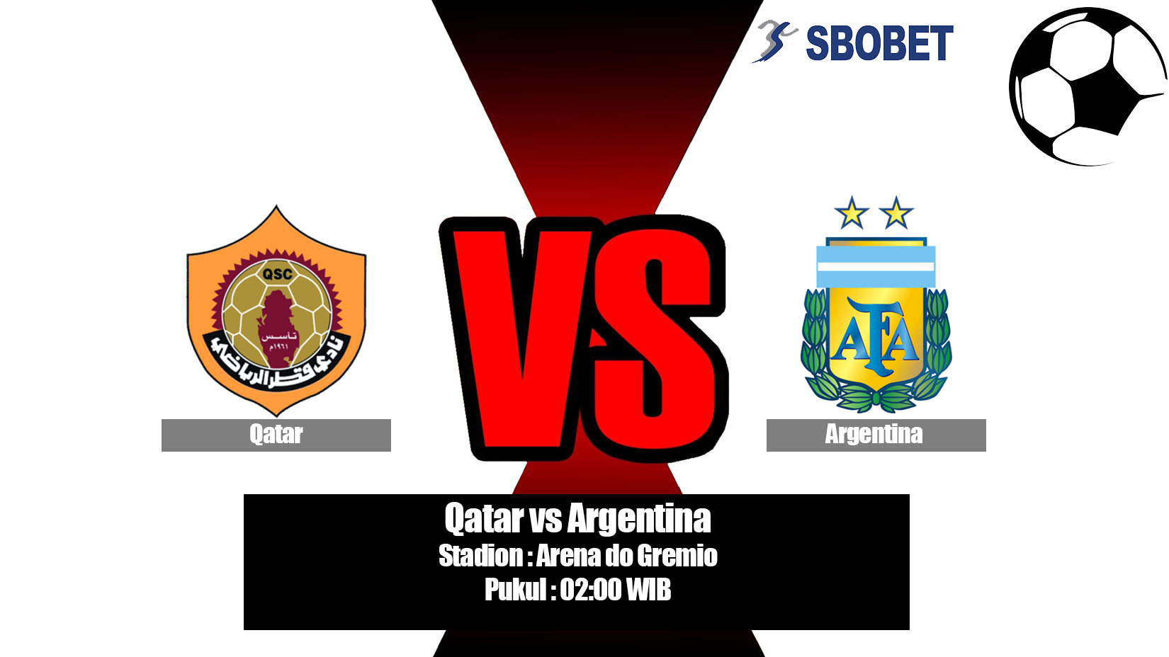 Prediksi Bola Qatar vs Argentina 24 Juni 2019