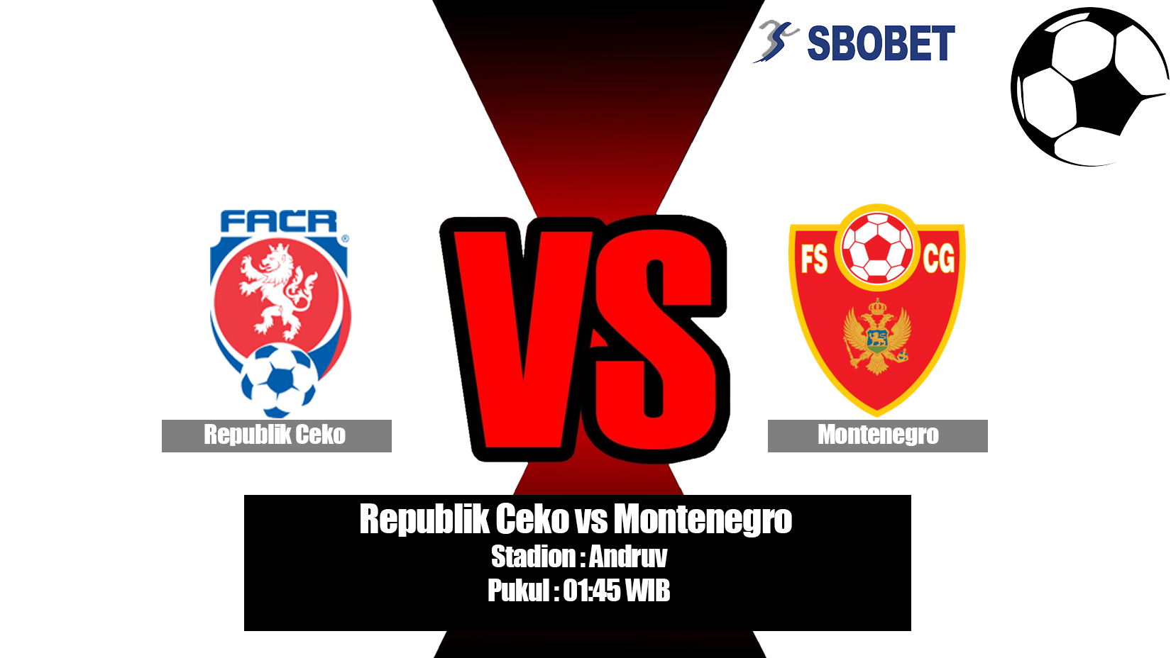 Prediksi Bola Republik Ceko vs Montenegro 11 Juni 2019