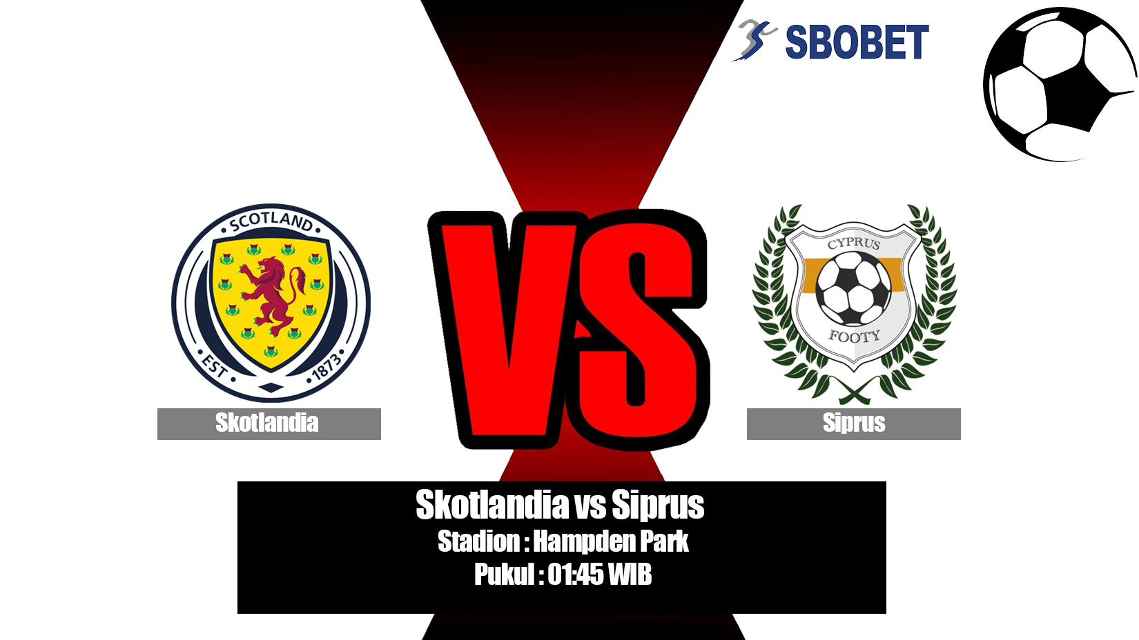 Prediksi Bola Skotlandia vs Siprus 9 Juni 2019