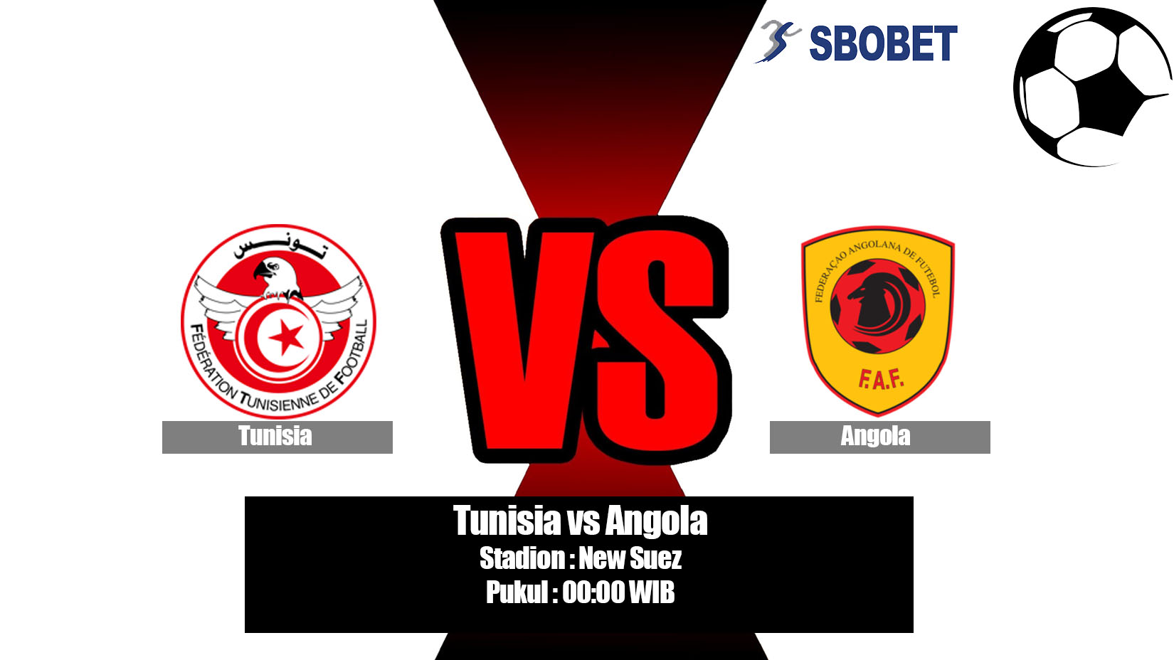 Prediksi Bola Tunisia vs Angola 25 Juni 2019
