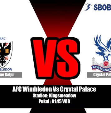 Prediksi Bola AFC Wimbledon Vs Crystal Palace 31 Juli 2019