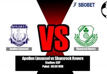 Prediksi Bola Apollon Limassol vs Shamrock Rovers 2 Agustus 2019