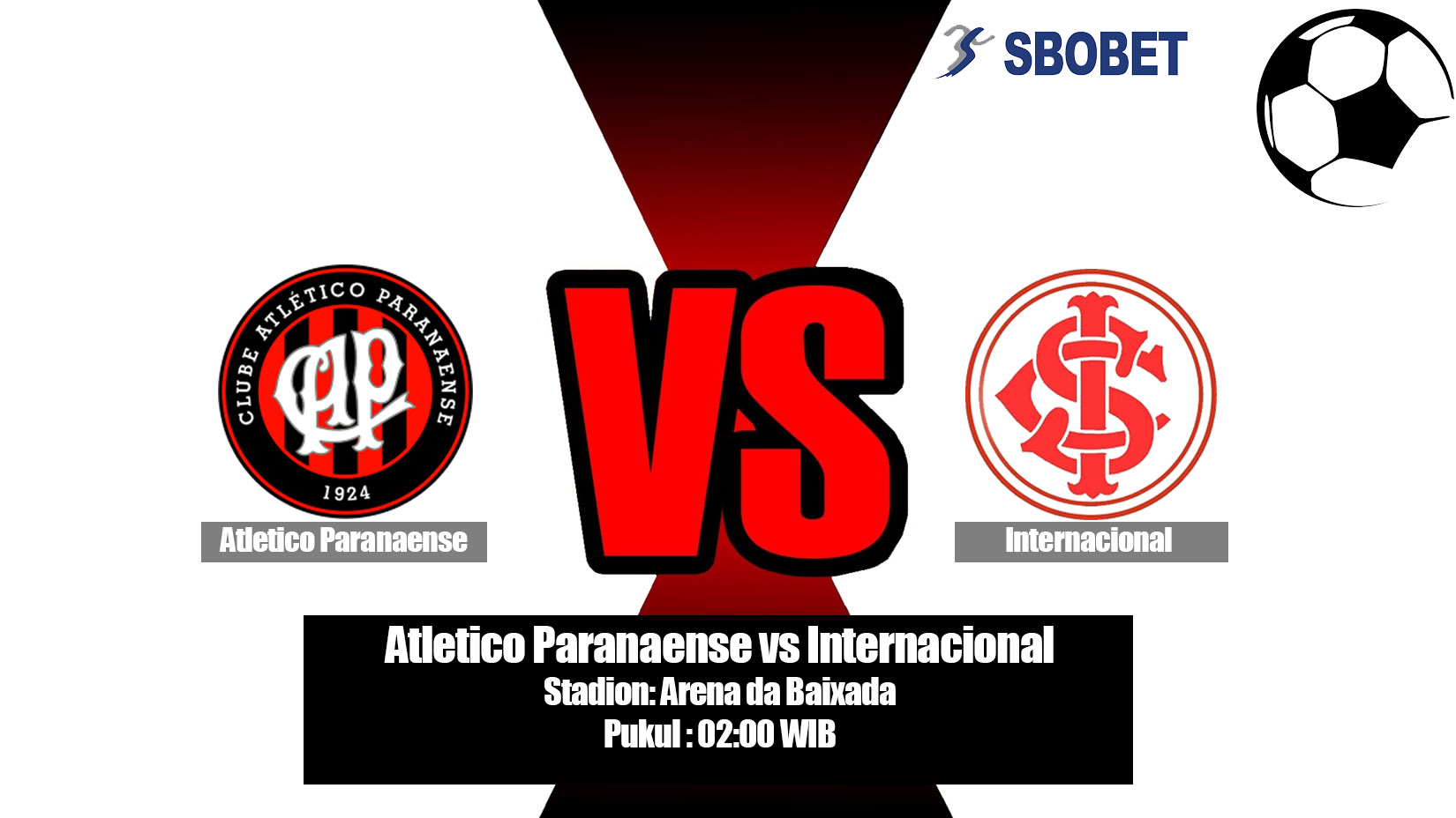 Prediksi Bola Atletico Paranaense vs Internacional 15 Juli 2019