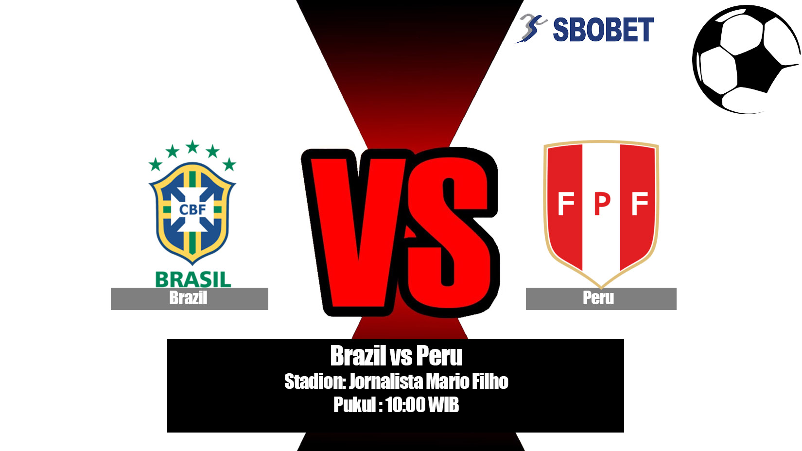 Prediksi Bola Brazil vs Peru 8 Juli 2019