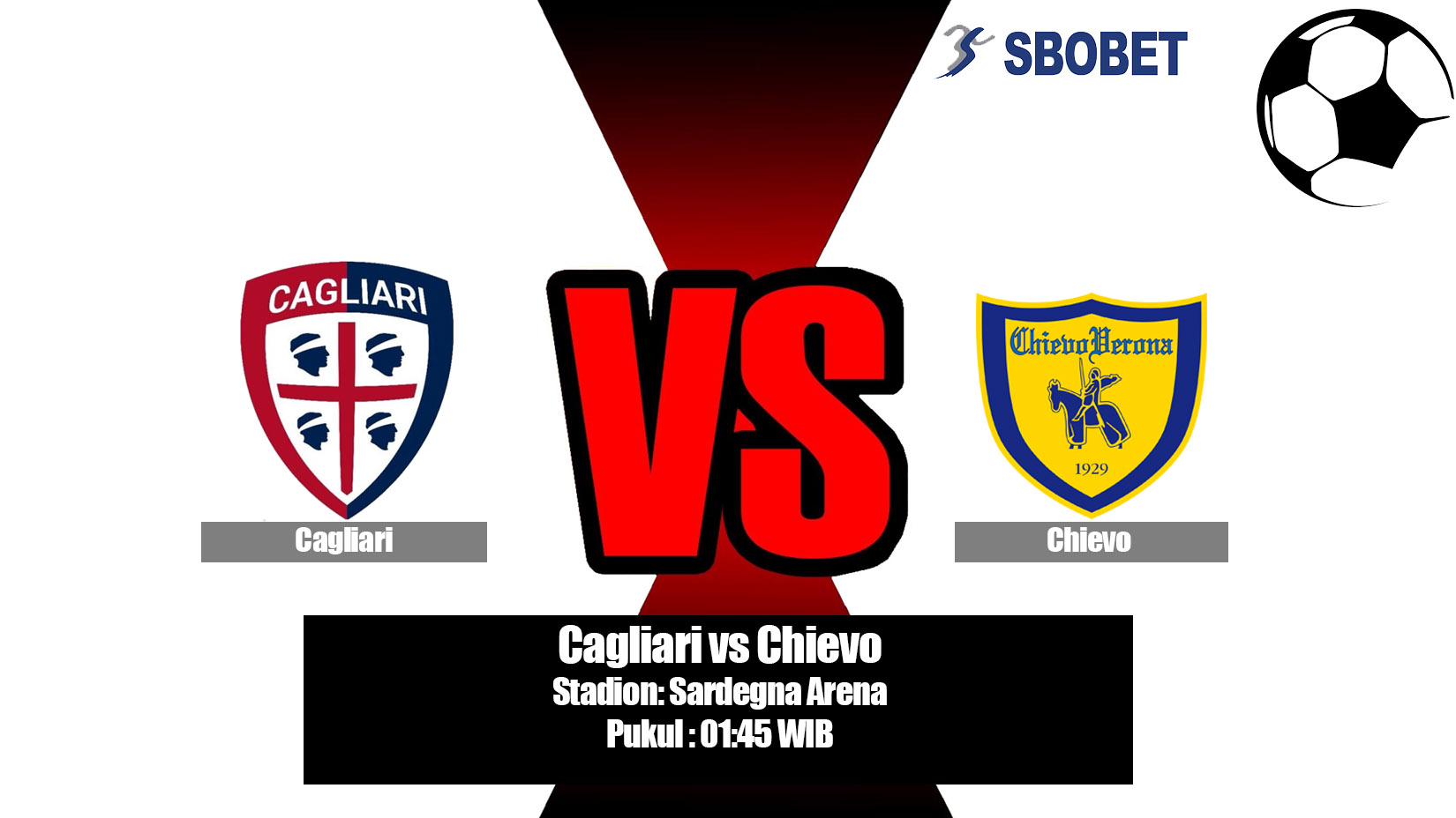 Prediksi Bola Cagliari vs Chievo 24 Juli 2019