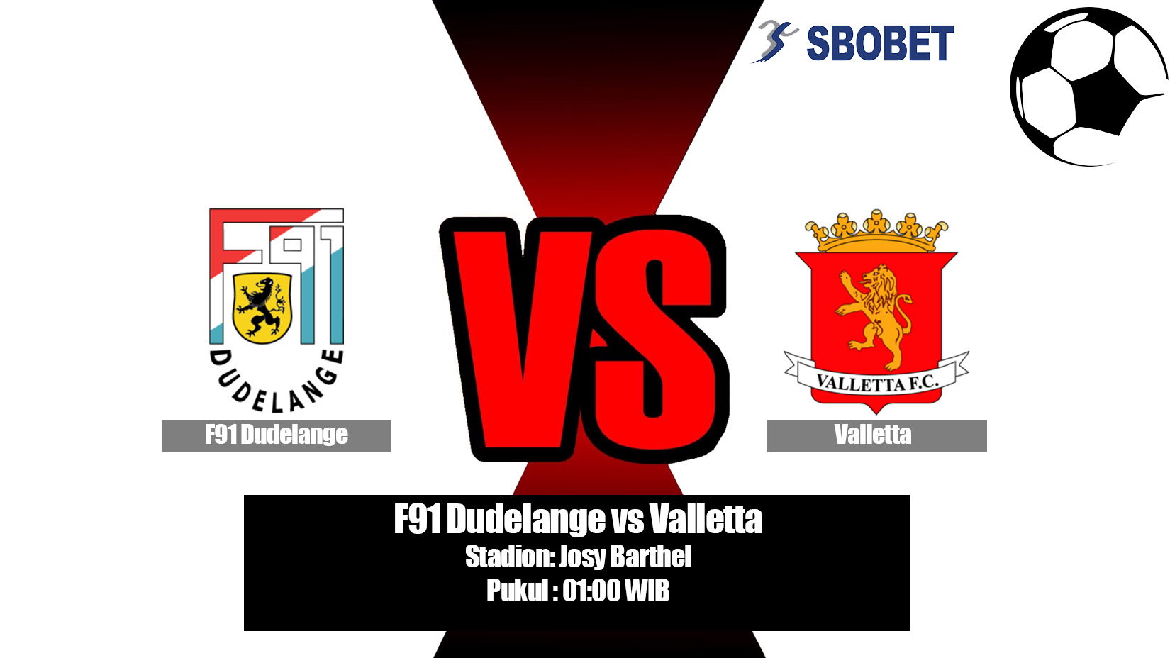 Prediksi Bola F91 Dudelange vs Valletta 10 Juli 2019